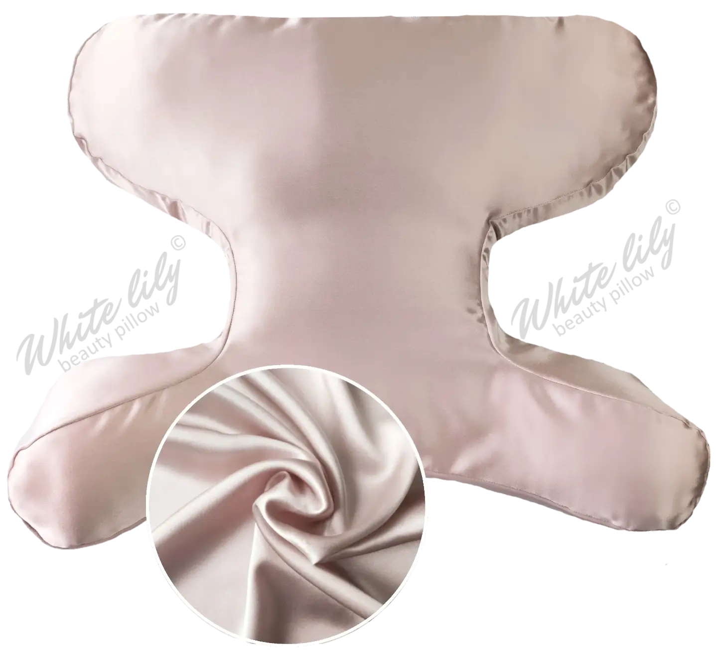 Pillowcase silk "Marshmallow"